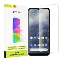 Techsuit Clear Vision Glass Screenprotector voor Nokia G60 - Transparant