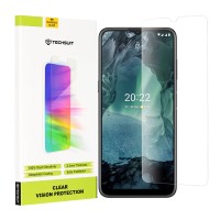 Techsuit Clear Vision Glass Screenprotector voor Nokia G11 / Nokia G21 - Transparant