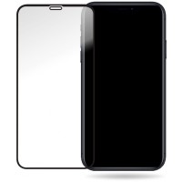 Striker Full Glue Ballistic Glass Screenprotector voor Apple iPhone 11 / iPhone XR - Zwart