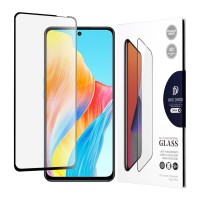 Dux Ducis Full Cover Gehard Glas Screenprotector voor Oppo A98/A79/A58 4G / OnePlus Nord N30 SE - Zwart