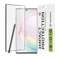 Techsuit 3D Curved Screen Impact Protection Screenprotector voor Samsung Galaxy Note 10 - Zwart