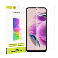 Techsuit Clear Vision Glass Screenprotector voor Xiaomi Redmi Note 12S - Transparant