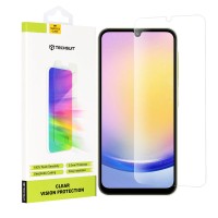 Techsuit Clear Vision Glass Screenprotector voor Samsung Galaxy A25 - Transparant