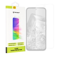 Techsuit Clear Vision Glass Screenprotector voor Google Pixel 8a - Transparant