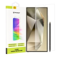Techsuit Clear Vision Glass Screenprotector voor Samsung Galaxy S24 Ultra - Transparant