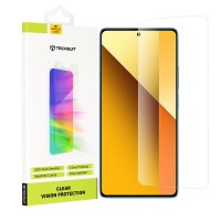 Techsuit Clear Vision Glass Screenprotector voor Xiaomi Redmi Note 13 5G / Note 13 Pro 5G / Xiaomi Poco X6 - Transparant