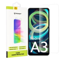 Techsuit Clear Vision Glass Screenprotector voor Xiaomi Redmi A3 - Transparant