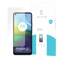 Just in Case Gehard Glas Screenprotector voor Motorola Moto G9 Power - Transparant