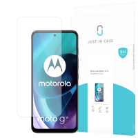 Just in Case Gehard Glas Screenprotector voor Motorola Moto G71 5G - Transparant