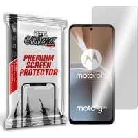 GrizzGlass HybridGlass Screenprotector voor Motorola Moto G32 - Transparant
