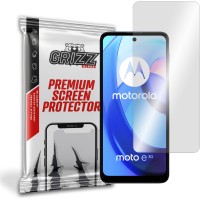 GrizzGlass HybridGlass Screenprotector voor Motorola Moto E30 - Transparant