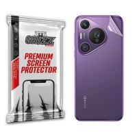 GrizzGlass SatinSkin Back Protector voor Huawei Pura 70 Pro - Transparant
