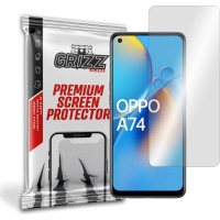 GrizzGlass HybridGlass Screenprotector voor Oppo A74 4G - Transparant