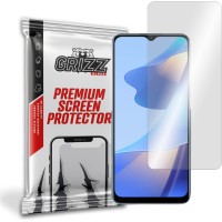 GrizzGlass HybridGlass Screenprotector voor Oppo A54s - Transparant
