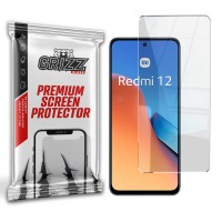 GrizzGlass HybridGlass Screenprotector voor Xiaomi Redmi 12 - Transparant