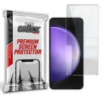 GrizzGlass HybridGlass Screenprotector voor Samsung Galaxy S23 FE - Transparant