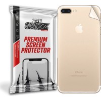 GrizzGlass SatinSkin Back Protector voor Apple iPhone 7 Plus - Transparant