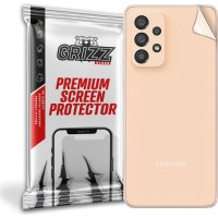 GrizzGlass SatinSkin Back Protector voor Samsung Galaxy A73 - Transparant