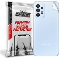 GrizzGlass SatinSkin Back Protector voor Samsung Galaxy A23 - Transparant