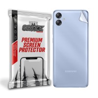 GrizzGlass SatinSkin Back Protector voor Samsung Galaxy A04e - Transparant