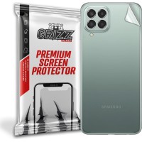 GrizzGlass SatinSkin Back Protector voor Samsung Galaxy M33 - Transparant