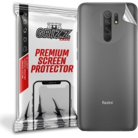 GrizzGlass SatinSkin Back Protector voor Xiaomi Redmi 10 - Transparant