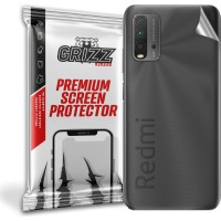 GrizzGlass SatinSkin Back Protector voor Xiaomi Redmi 9T - Transparant