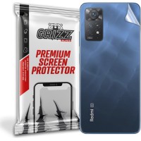 GrizzGlass SatinSkin Back Protector voor Xiaomi Redmi Note 11 Pro - Transparant