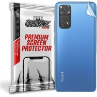 GrizzGlass SatinSkin Back Protector voor Xiaomi Redmi Note 11S - Transparant