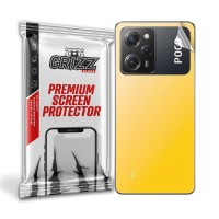 GrizzGlass SatinSkin Back Protector voor Xiaomi Poco X5 Pro - Transparant