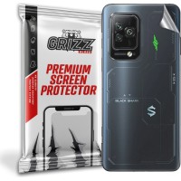 GrizzGlass SatinSkin Back Protector voor Xiaomi Black Shark 5 Pro - Transparant