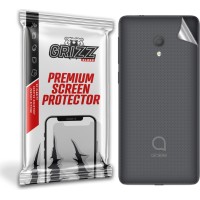 GrizzGlass SatinSkin Back Protector voor HONOR X8 4G - Transparant