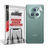 GrizzGlass SatinSkin Back Protector voor HONOR Magic5 Pro - Transparant