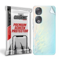 GrizzGlass SatinSkin Back Protector voor HONOR 90 - Transparant