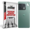 GrizzGlass SatinSkin Back Protector voor OnePlus 10 Pro - Transparant