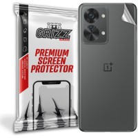 GrizzGlass SatinSkin Back Protector voor OnePlus Nord 2T - Transparant