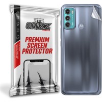 GrizzGlass SatinSkin Back Protector voor Motorola Moto G60 - Transparant