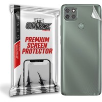 GrizzGlass SatinSkin Back Protector voor Motorola Moto G9 Power - Transparant