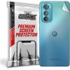 GrizzGlass SatinSkin Back Protector voor Motorola Edge 30 - Transparant