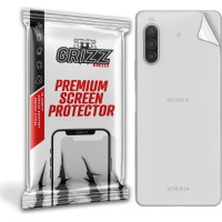 GrizzGlass SatinSkin Back Protector voor Sony Xperia 10 II - Transparant