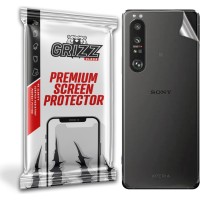 GrizzGlass SatinSkin Back Protector voor Sony Xperia 1 III - Transparant