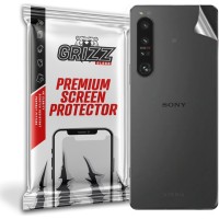 GrizzGlass SatinSkin Back Protector voor Sony Xperia 1 IV - Transparant