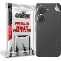 GrizzGlass SatinSkin Back Protector voor Asus Zenfone 9 - Transparant