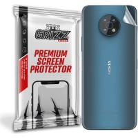 GrizzGlass SatinSkin Back Protector voor Nokia G50 - Transparant