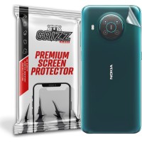 GrizzGlass SatinSkin Back Protector voor Nokia X10 - Transparant