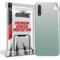 GrizzGlass SatinSkin Back Protector voor Oppo A31 - Transparant