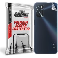 GrizzGlass SatinSkin Back Protector voor Oppo A54s - Transparant