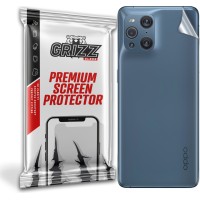 GrizzGlass SatinSkin Back Protector voor Oppo Find X3 Pro - Transparant