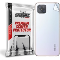 GrizzGlass SatinSkin Back Protector voor Oppo Reno4 Z 5G - Transparant