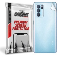 GrizzGlass SatinSkin Back Protector voor Oppo Reno6 Pro - Transparant